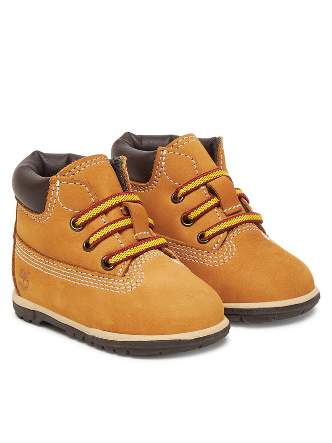 Timberland Trapery Timberland Crib Bootie TB0328672311 Brązowy