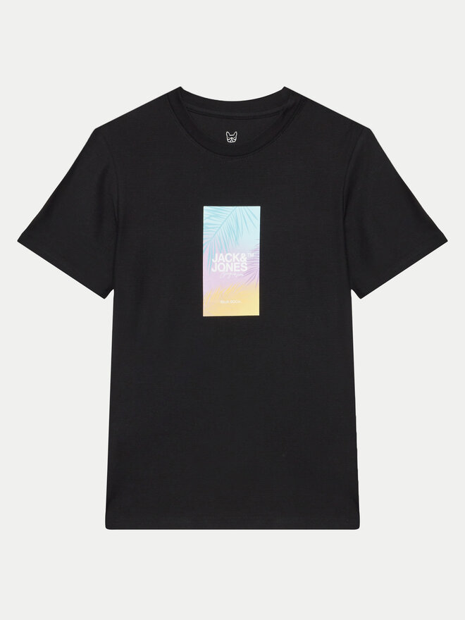 Jack&Jones Junior Jack&Jones Junior T-shirt Joraruba 12257136 Crna Standard Fit