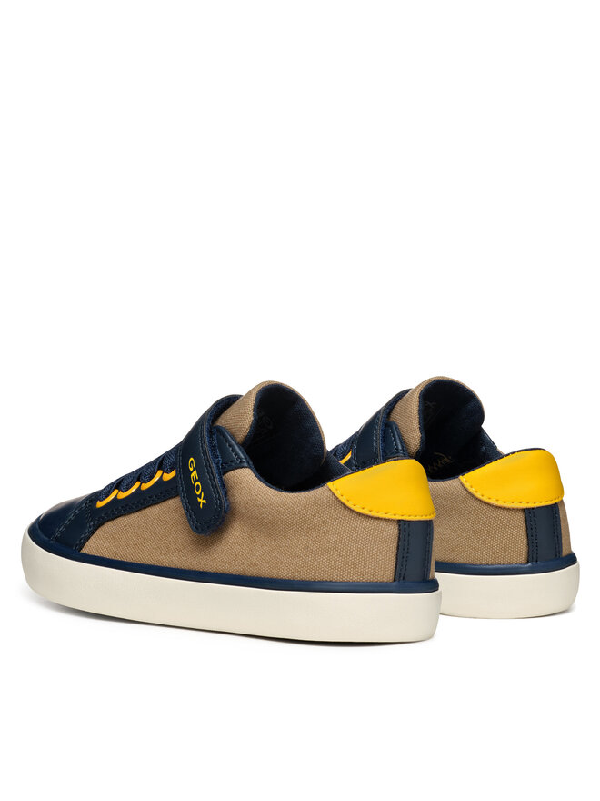 Geox Sneakersy Geox J Gisli J455CB 01054 C5FF4 D Hnědá