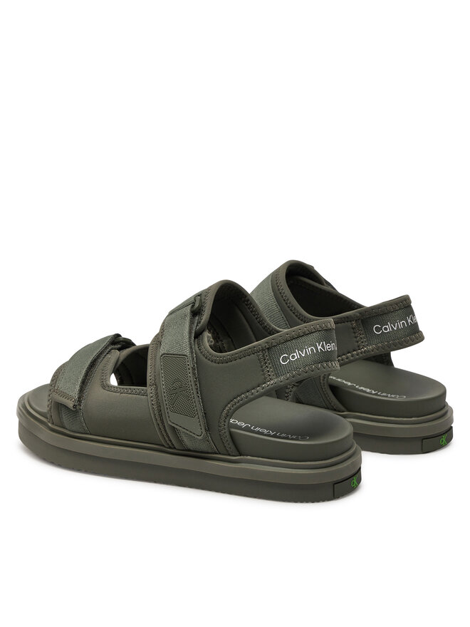 Calvin Klein Jeans Sandali Calvin Klein Jeans Sandal Velcro Np In Mr YM0YM00940 Verde