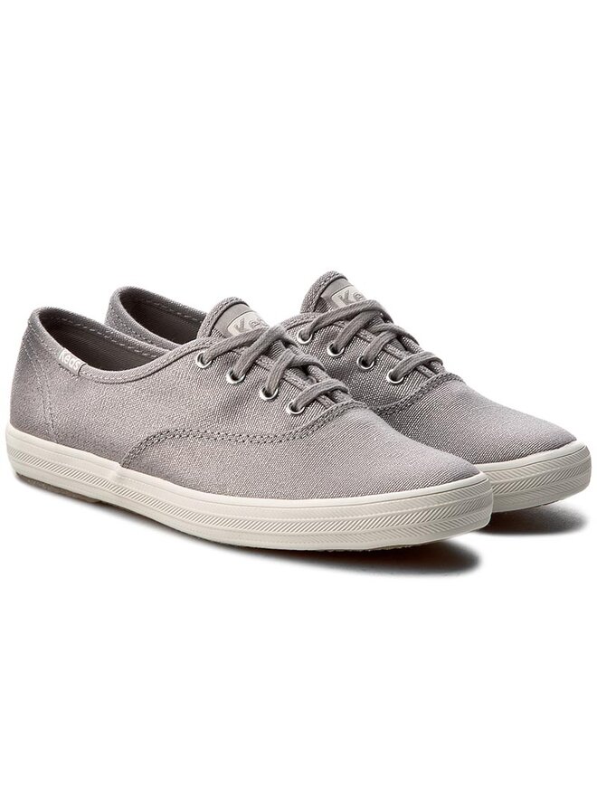 Sneakers aus Stoff Keds Ch Metallic WF56438 Silberfarben eschuhe