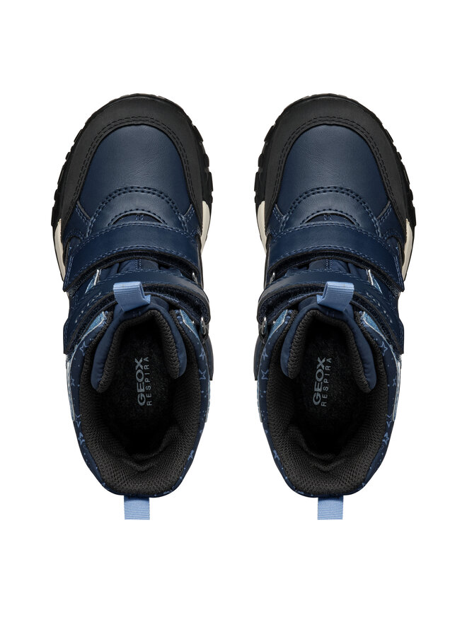 Geox Sněhule Geox J Trekkyup Girl B Ab J46M7C 0MNBC CF44Y S Tmavomodrá