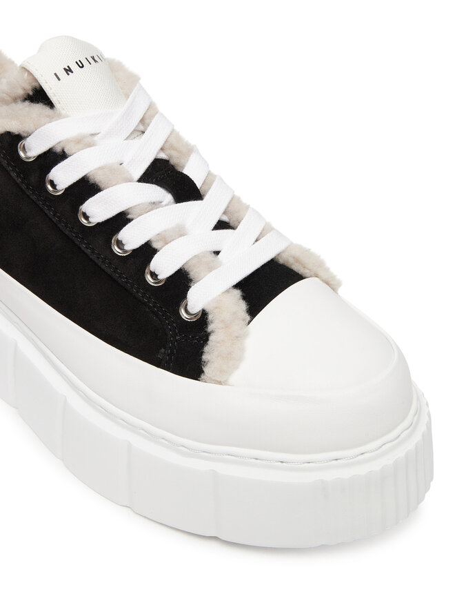 Inuikii Sneakers aus Stoff Inuikii Matilda Curly 1001.001.0381 Schwarz