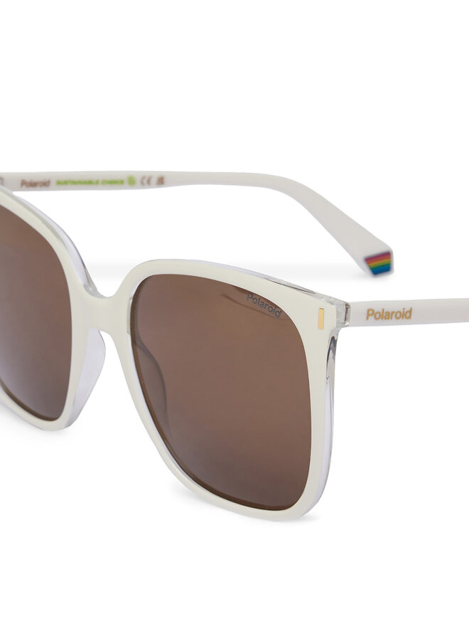 Polaroid Okulary przeciwsłoneczne Polaroid PLD 6218/S/X Biały