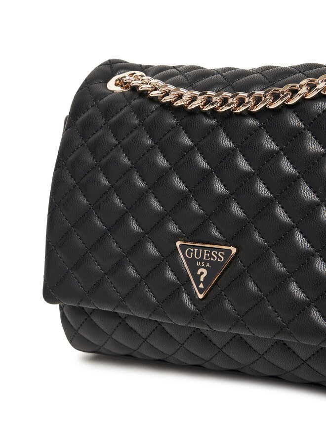 Guess Τσάντα Guess Everlee HWQG86 79210 Μαύρο