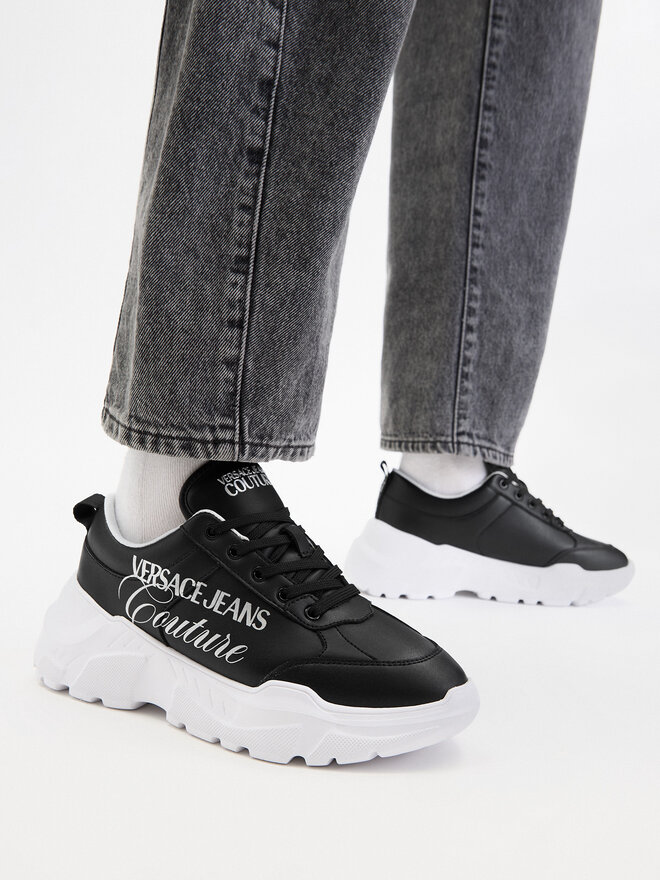 Versace Jeans Couture Sneakers Versace Jeans Couture 80VA3SC1 ZPB69 899 Schwarz