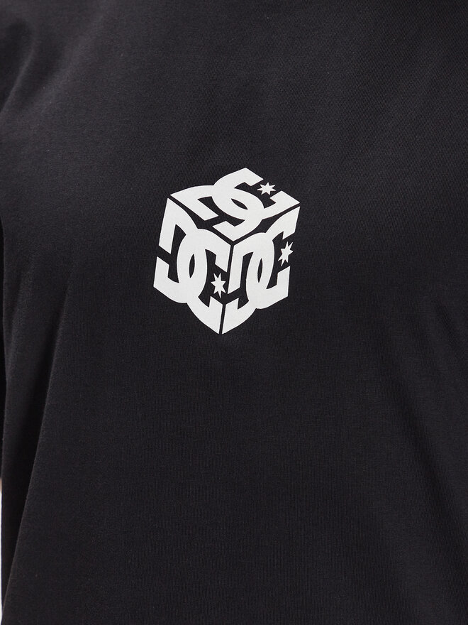 DC DC T-Shirt Jaakko Cubic ADYZT05260 Μαύρο Relaxed Fit
