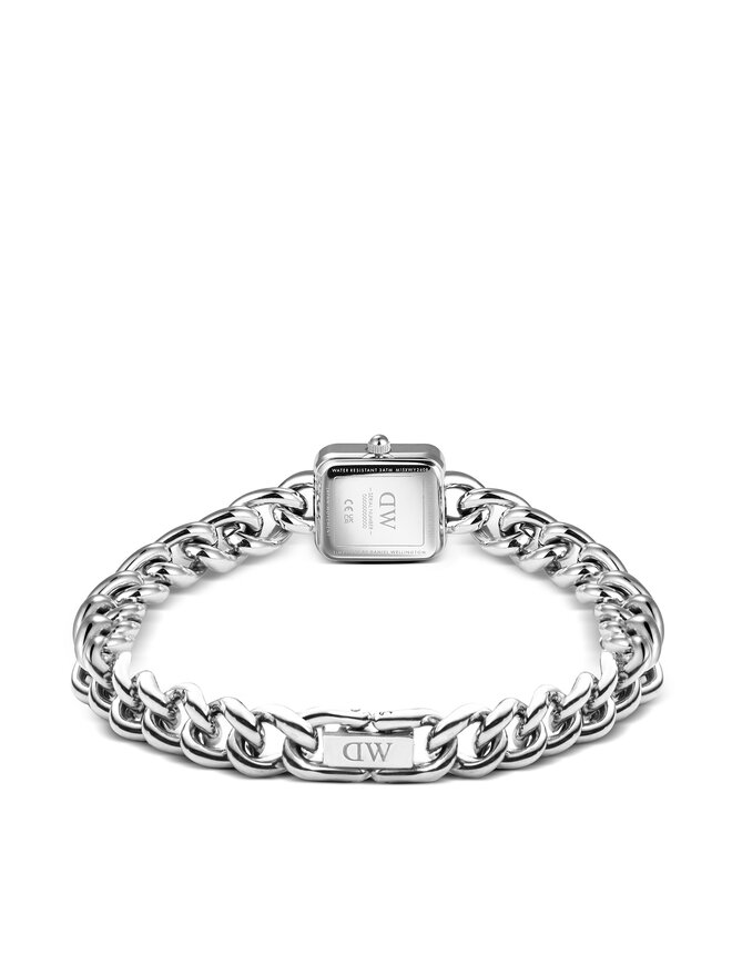 Daniel Wellington Zegarek Daniel Wellington Jolie Chain 15 DW00100834 Srebrny