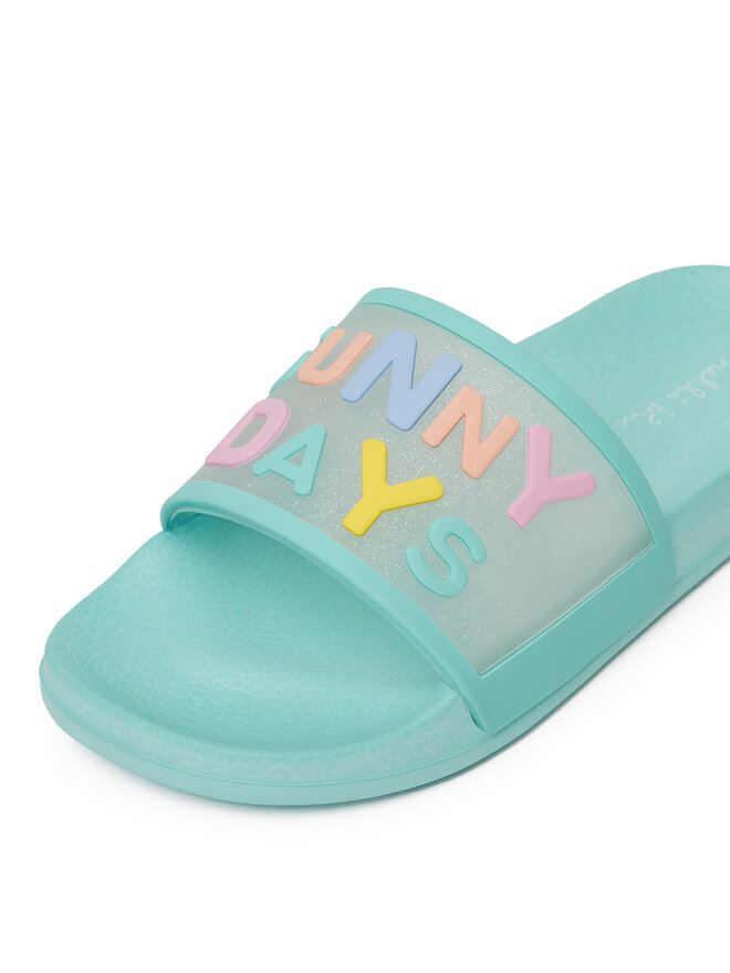 Nelli Blu Klapki Nelli Blu P4240032K Zielony