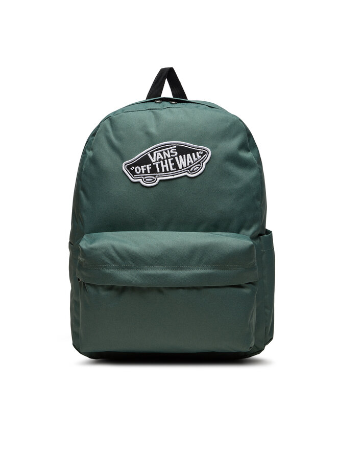 mochila verde vans