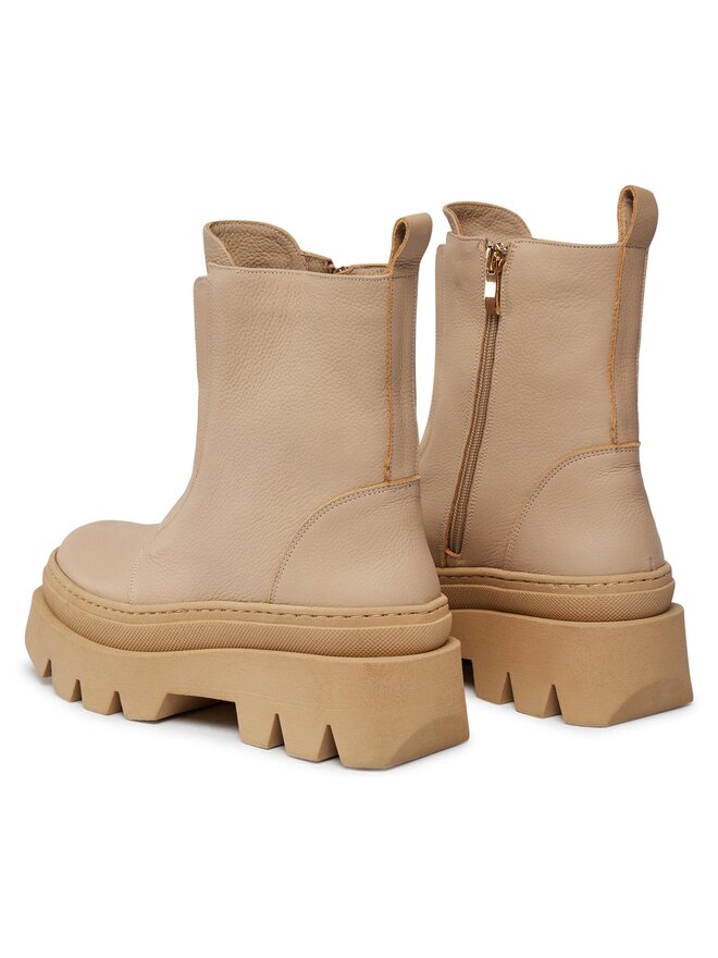 R.Polański Stiefeletten R.Polański 1773 Beige