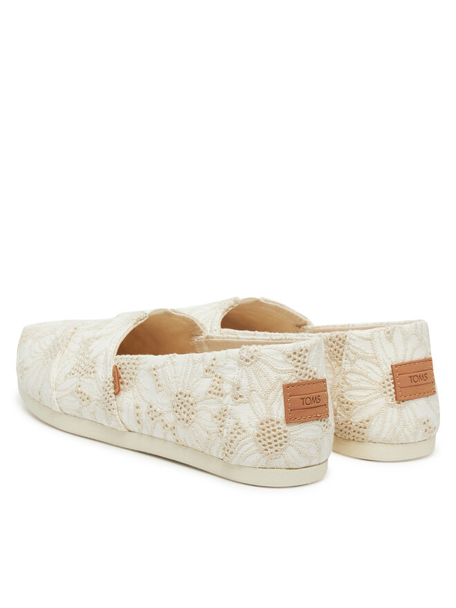 Toms Félcipő Toms Alpargata Classic 10021932 Ekru