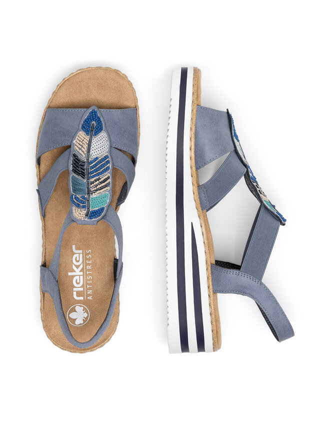 Rieker Sandalen Rieker V0207-12 Blau