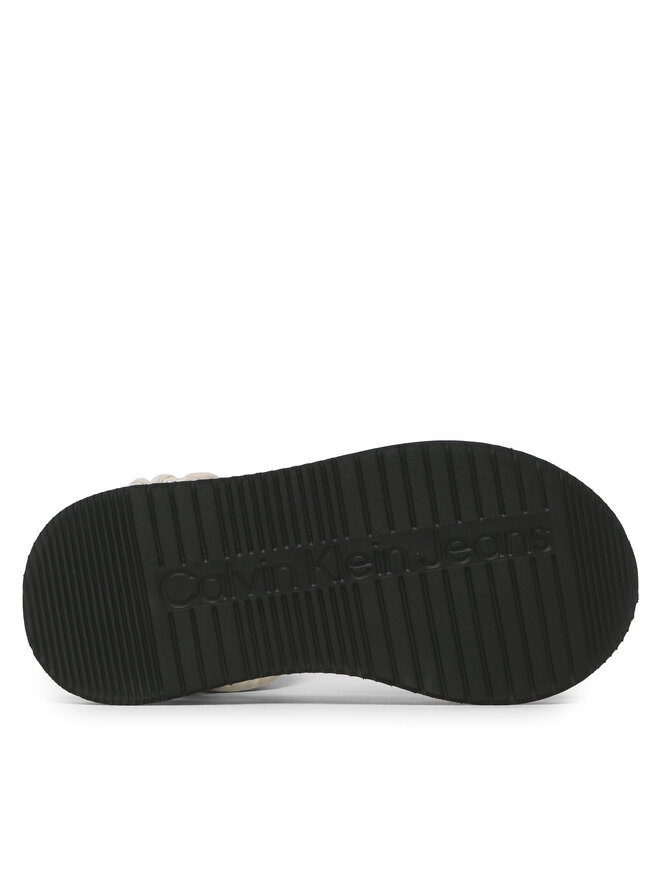 Calvin Klein Jeans Sandály Calvin Klein Jeans Prefresato Sandal Webbing Mesh YW0YW00969 Béžová