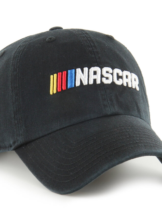 47 Brand Gorra con visera 47 Brand '47 Clean Up Nascar w/No Loop Label NAS-NLRGW67GWS Negro
