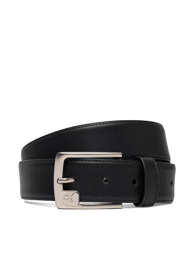 Calvin Klein Cintura da uomo Calvin Klein Ssnl Mono Frame Buckle 35Mm LV04D7040G Nero