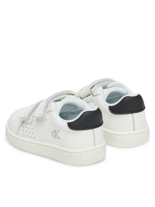 Calvin Klein Jeans Sneakersy Calvin Klein Jeans Low Cut Velcro Sneaker V1X9-82074-1355 M Biały