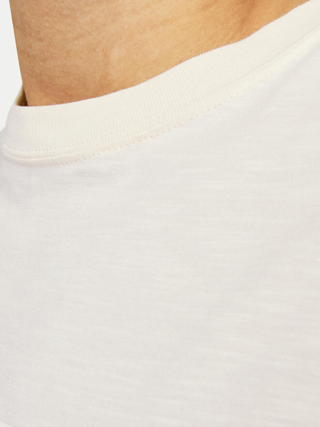 Jack&Jones Jack&Jones Marškinėliai Lafayette 12250436 Écru Relaxed Fit