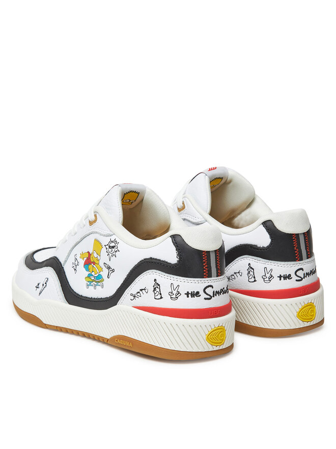CARIUMA Сникърси CARIUMA Simpsons Uba 701901W97M110 Бял