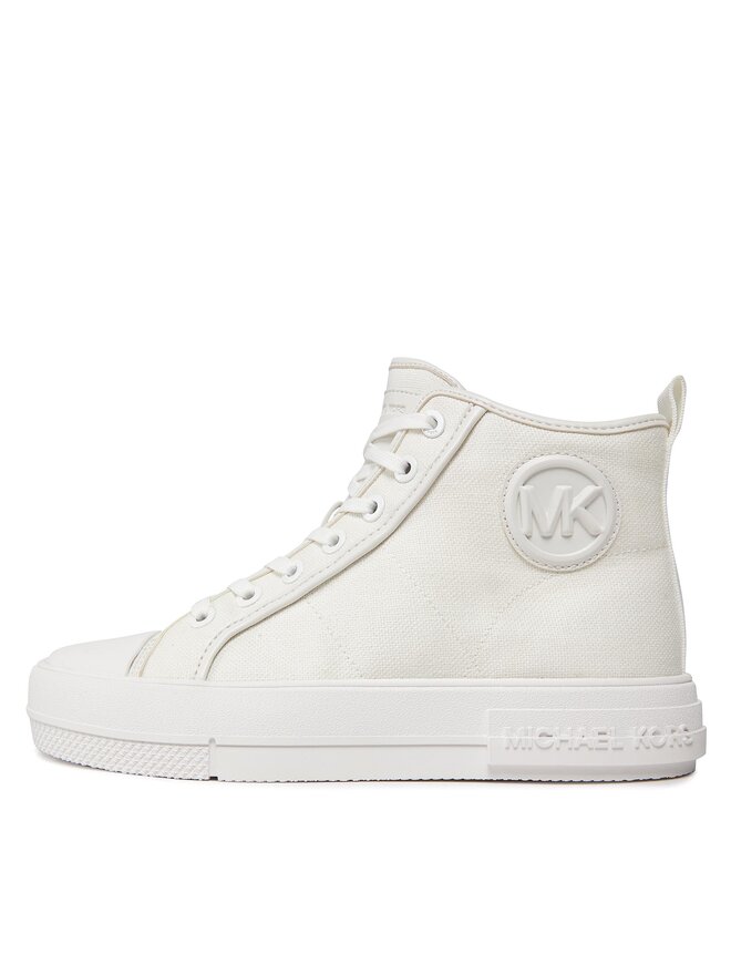 MICHAEL Michael Kors Кецове MICHAEL Michael Kors Evy High Top 43R4EYFS4D Бял