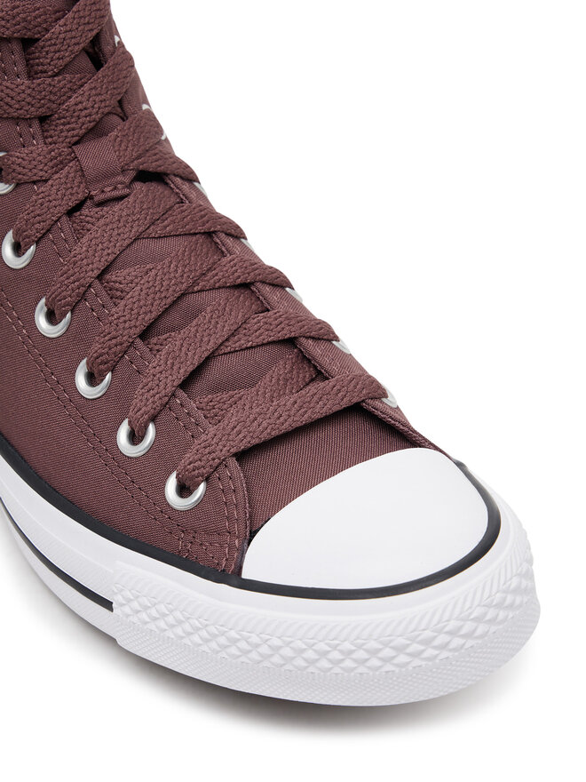 Converse Sneakers aus Stoff Converse Chuck Taylor All Star Polyester & Suede A12710C Dunkelrot