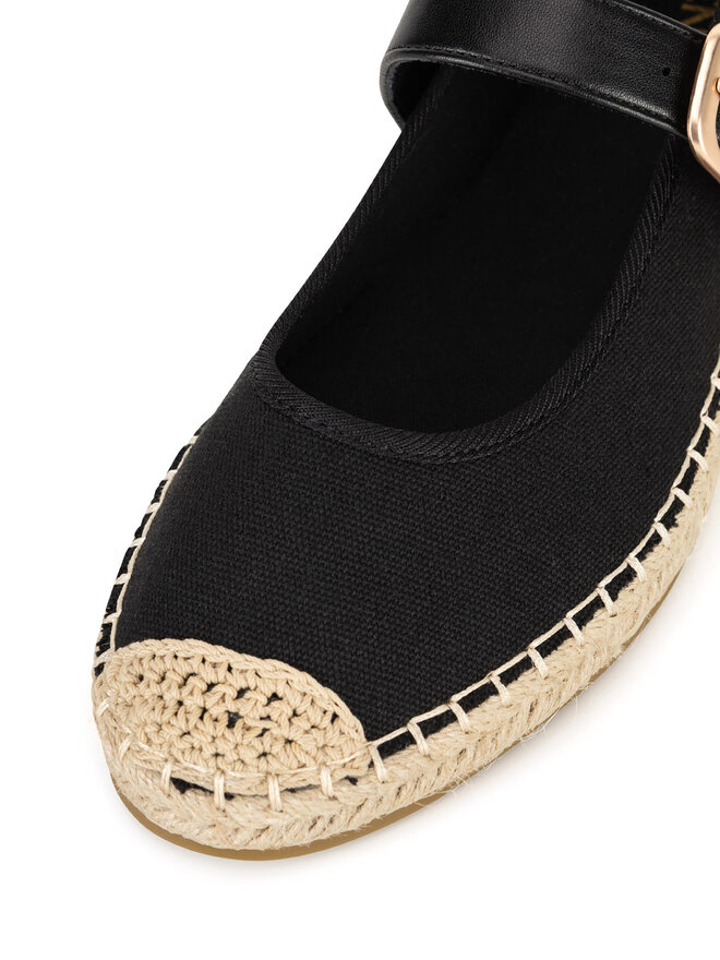 JENNY Espadryle JENNY WSS21535-01 Czarny