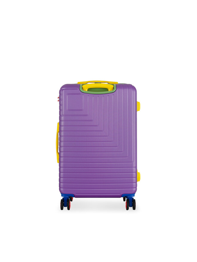 Semi Line Μεσαία Βαλίτσα Semi Line T5940-2 Μωβ