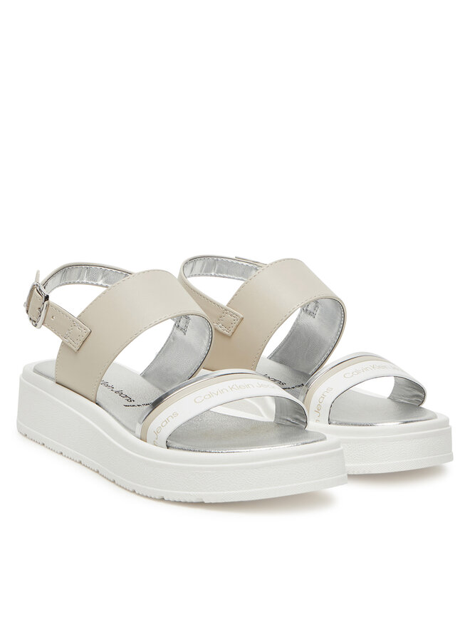 Calvin Klein Jeans Sandali Calvin Klein Jeans V4A2-82053-0371A S Bež