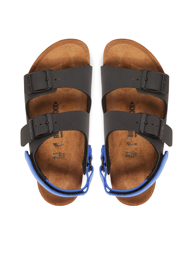 Birkenstock Basutės Birkenstock Milano As Kids 1029469 S Juoda