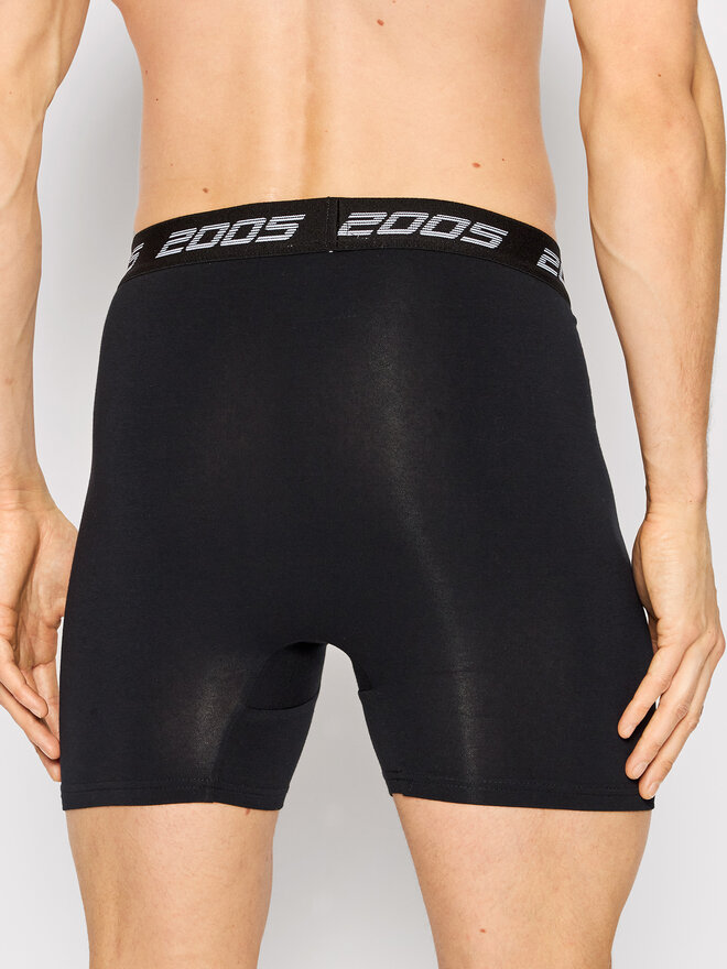 2005 2005 2er-Set Boxershorts Boxers Schwarz