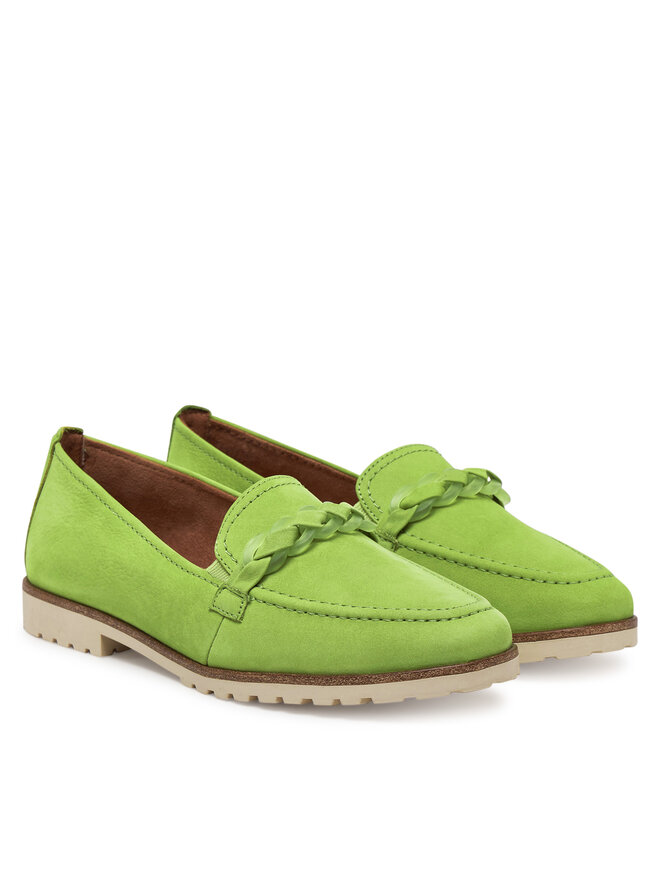 Tamaris Mokasyny Tamaris 1-24200-42 Zielony