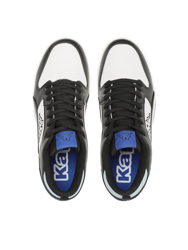 Kappa Lineup M - Scarpe Da Ginnastica Unisex Bambini, Rosse E Nere, Taglia 24 EU