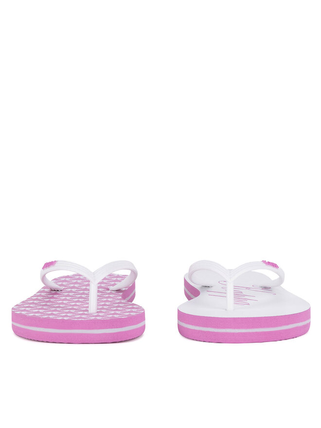 Kappa Flip flop Kappa 351C23W Pink Fuchsia - White Colorat