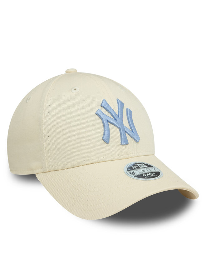 New Era Czapka z daszkiem New Era League Essential 9Forty New York Yankees 60595171 Beżowy