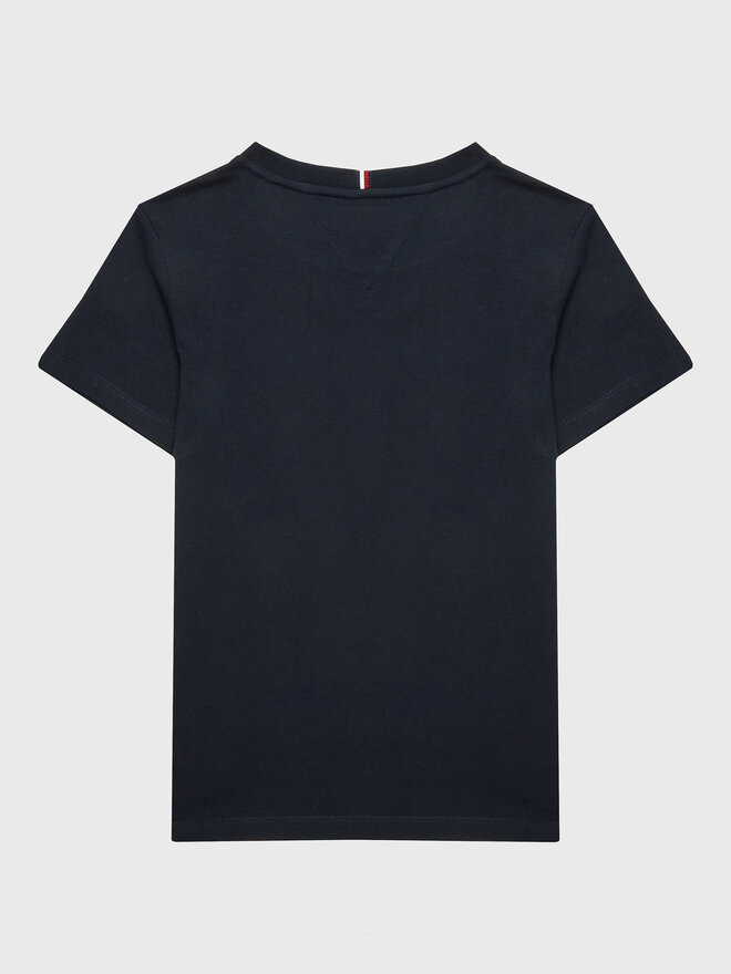 Tommy Hilfiger Tommy Hilfiger Majica Arched KS0KS00401 D Mornarsko modra Regular Fit