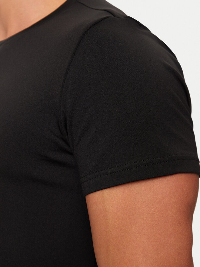 YSABEL MORA YSABEL MORA Marškinėliai 70103 Juoda Slim Fit