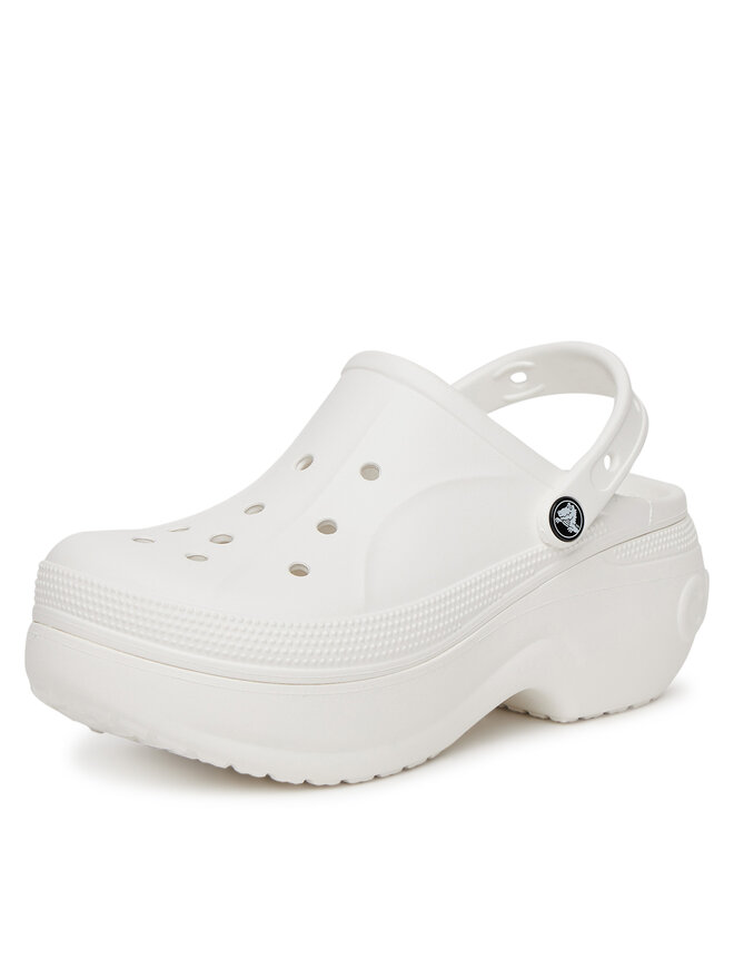 Crocs Παντόφλες Crocs BELLA CLOG 210062-100 Λευκό
