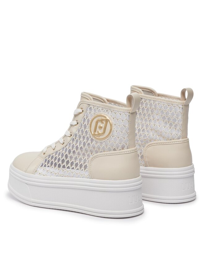 Liu Jo Sneakersy Liu Jo Selma 06 BA4021 TX332 Écru
