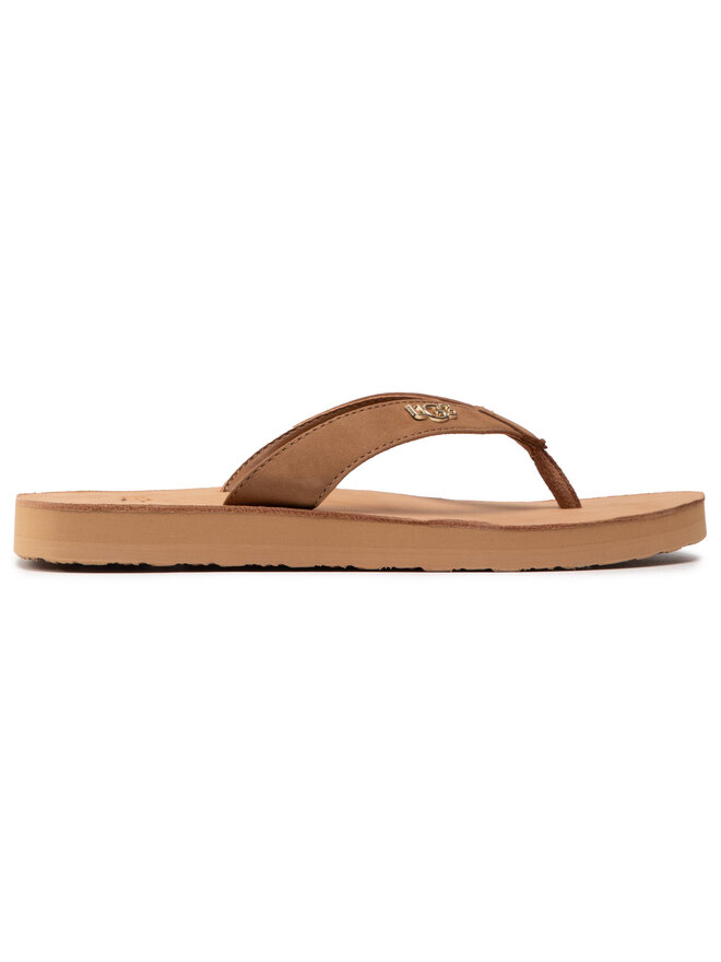 Ugg Zehentrenner Ugg W Tawney Logo 1119997 Beige