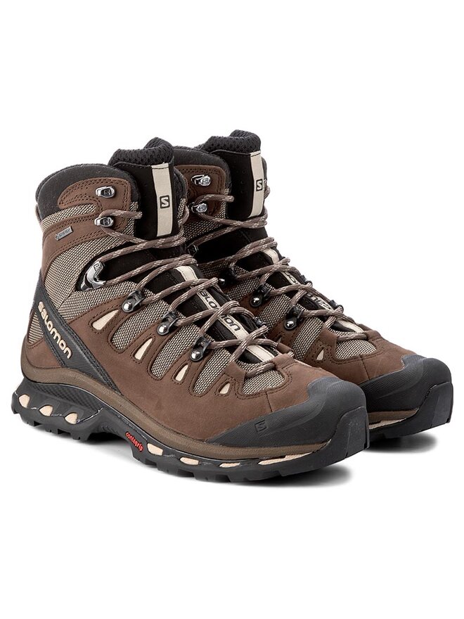 Chaussures de trekking Salomon Quest 4D 2 GTX GORE TEX 392924 28 G0 Marron chaussures