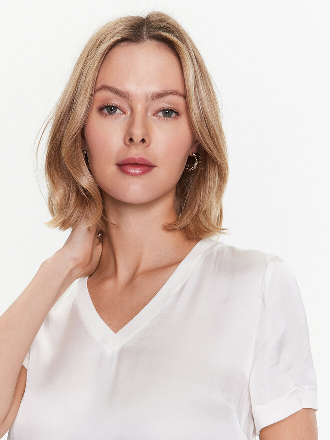Liu Jo Liu Jo T-Shirt WA3146 T3378 Weiß Regular Fit