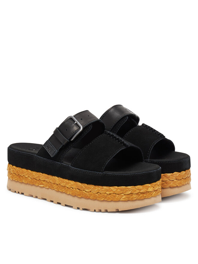 Ugg Παντόφλες Ugg W Aubrey Slide 1167451 Μαύρο