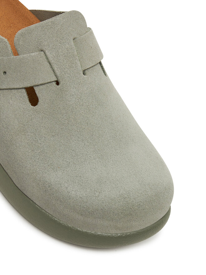 Scholl Pantoletten Scholl Fea Chunky F32257 Grün