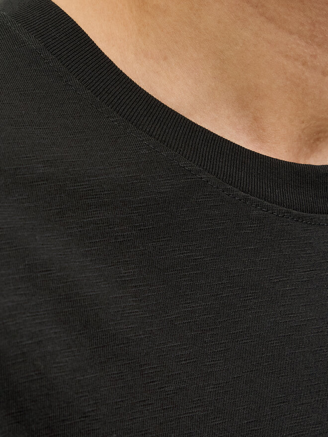 Jack&Jones Jack&Jones Marškinėliai Split 12272995 Juoda Regular Fit