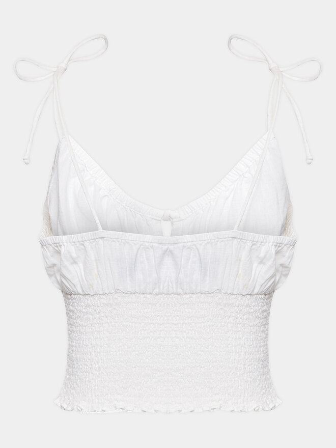 Gina Tricot Gina Tricot Felső 19928 Fehér Regular Fit