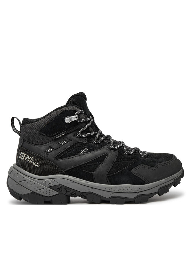 Jack Wolfskin Trekking čevlji Jack Wolfskin Vojo Tour Lt Texapore Mid W A62073 Siva