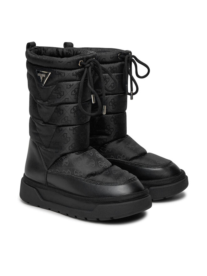 Guess Μπότες Χιονιού Guess Umme FLFUMM ELE10 Μαύρο