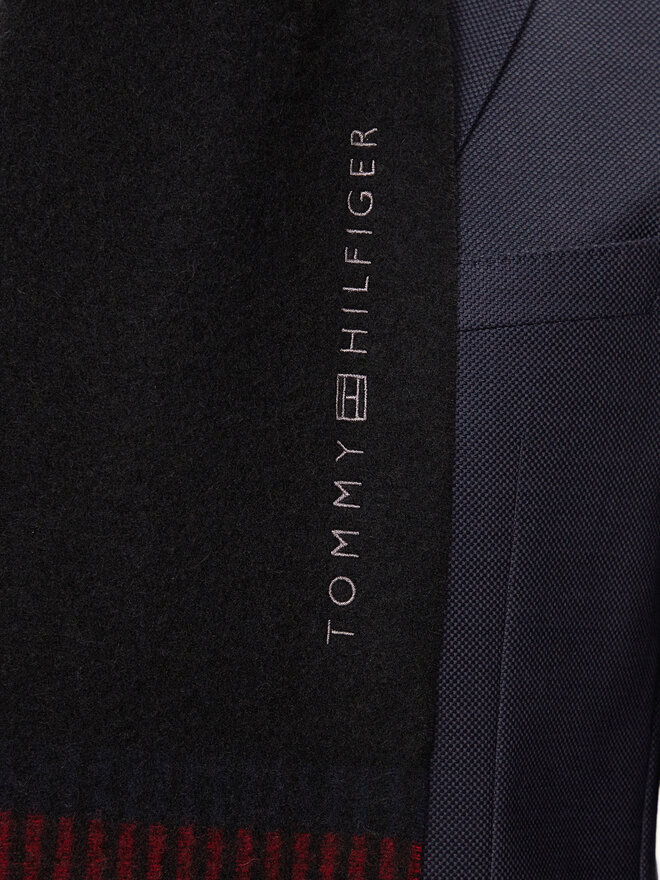 Tommy Hilfiger Šál Tommy Hilfiger Corporate AM0AM12832 Černá