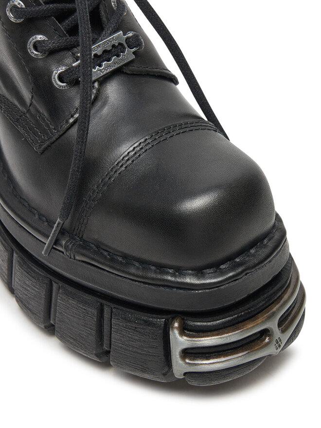NEW ROCK Glany NEW ROCK M-NEWMILI083-S37 Czarny