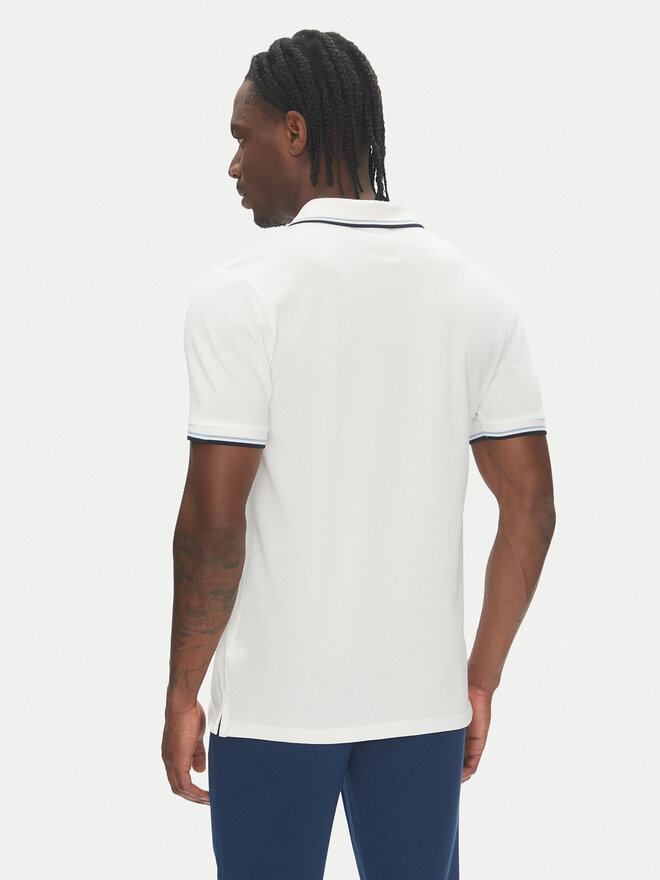 Lindbergh Lindbergh Poloshirt 30-404010 Weiß Relaxed Fit